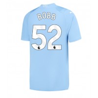 Billiga Manchester City Oscar Bobb #52 Hemma fotbollskläder 2023-24 Kortärmad